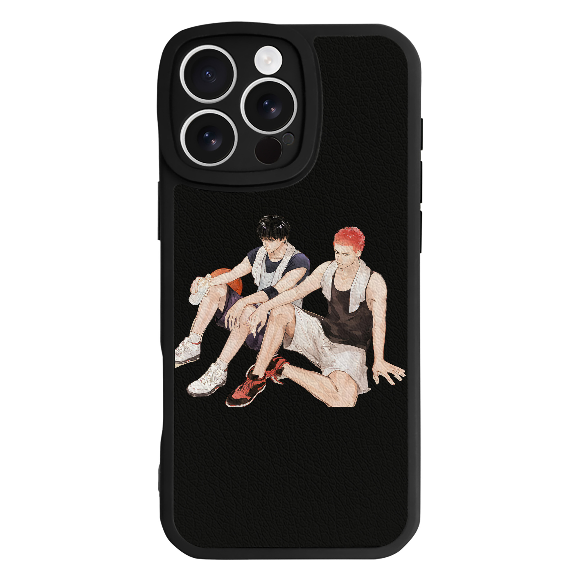 （画像用） SLAM DUNK／スラムダンク 【iPhone 16シリーズ対応】シリコンスマホケース（レザー調） 材質：シリコン